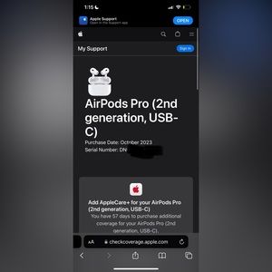 AirPod Pros 2nd gen